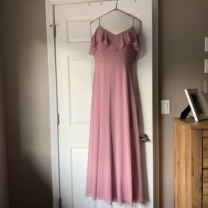 Dusty Rose Bridesmaids Dress